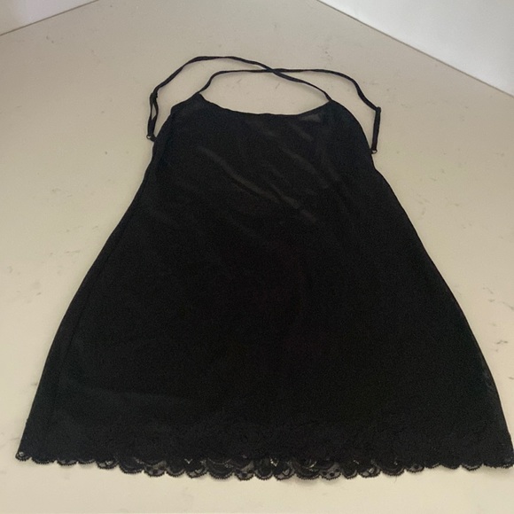 Victoria's Secret Other - Victoria's Secret medium black nighty ❤️‍🔥 sheer EUC( tag has been cut out)